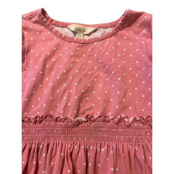 Matilda Jane Perfectly Paired Love You Dots Lap Dress Size 4 Excellent VERY gent - Picture 5 of 6